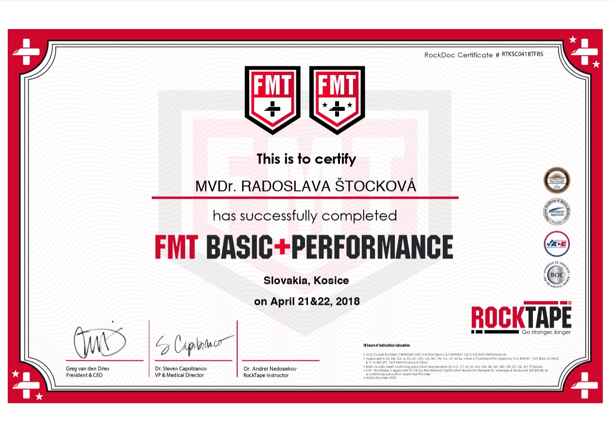 Certifikat Rocktape