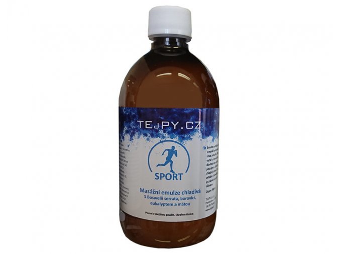 Masážna emulzia Chladivá 500 ml